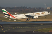 A6-EKX Airbus A330-200 Emirates